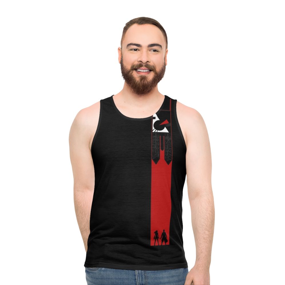 Farscape Peacekeeper Striped Unisex Tank Top - men