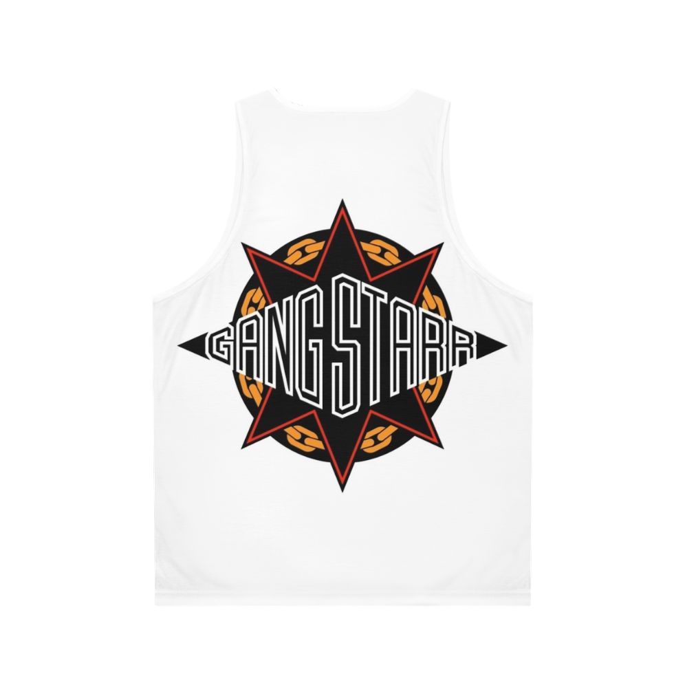 Gangstarr Logo Unisex Tank Top - Back