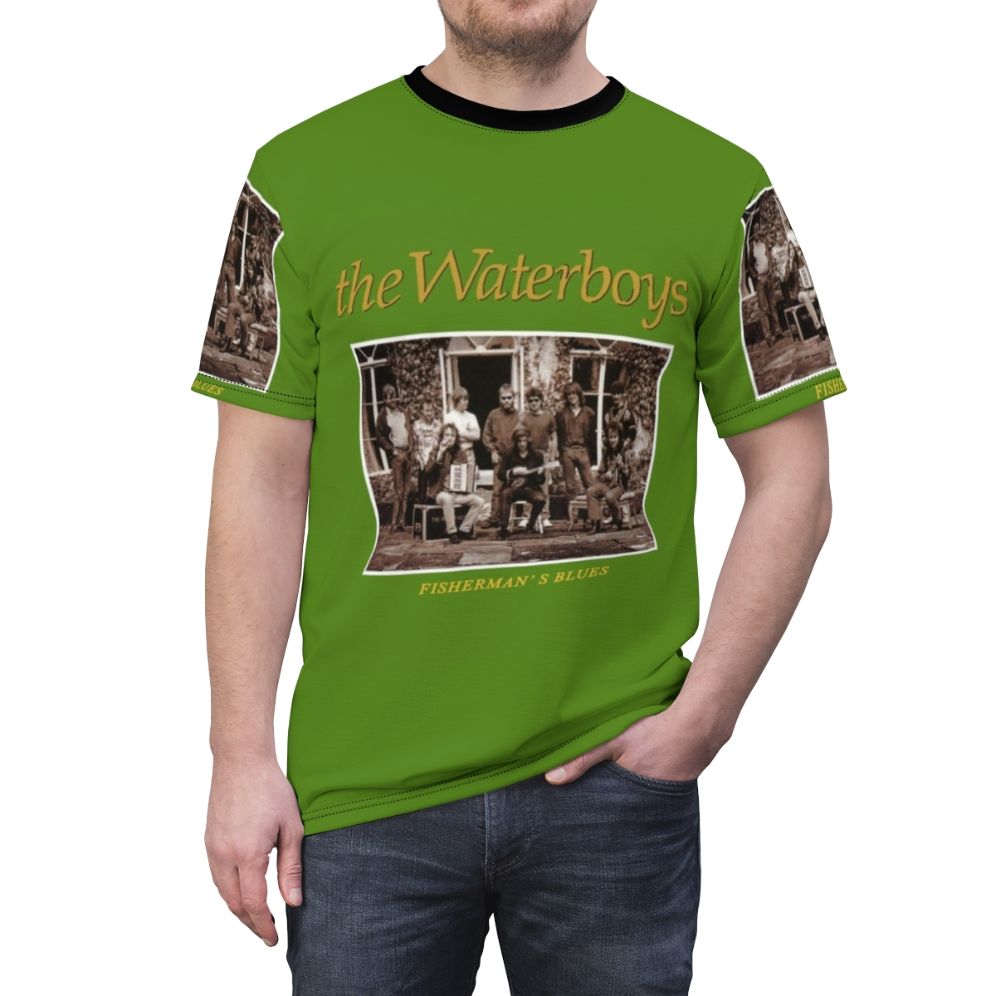 Fisherman's Blues T-shirt featuring The Waterboys' iconic song - men front