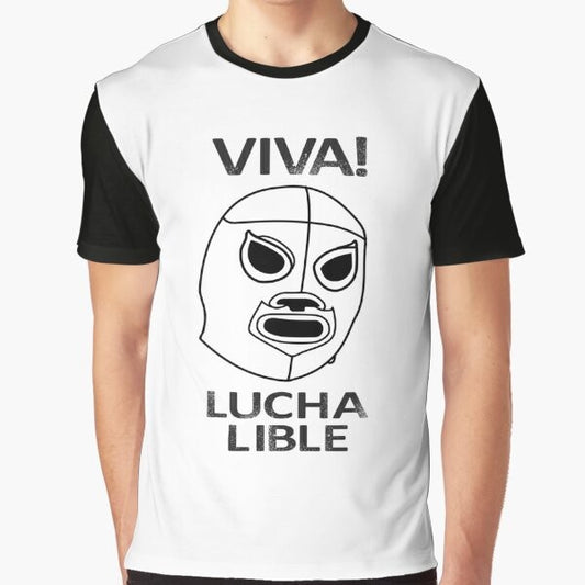 No More Heroes "Viva! Lucha Libre" graphic t-shirt