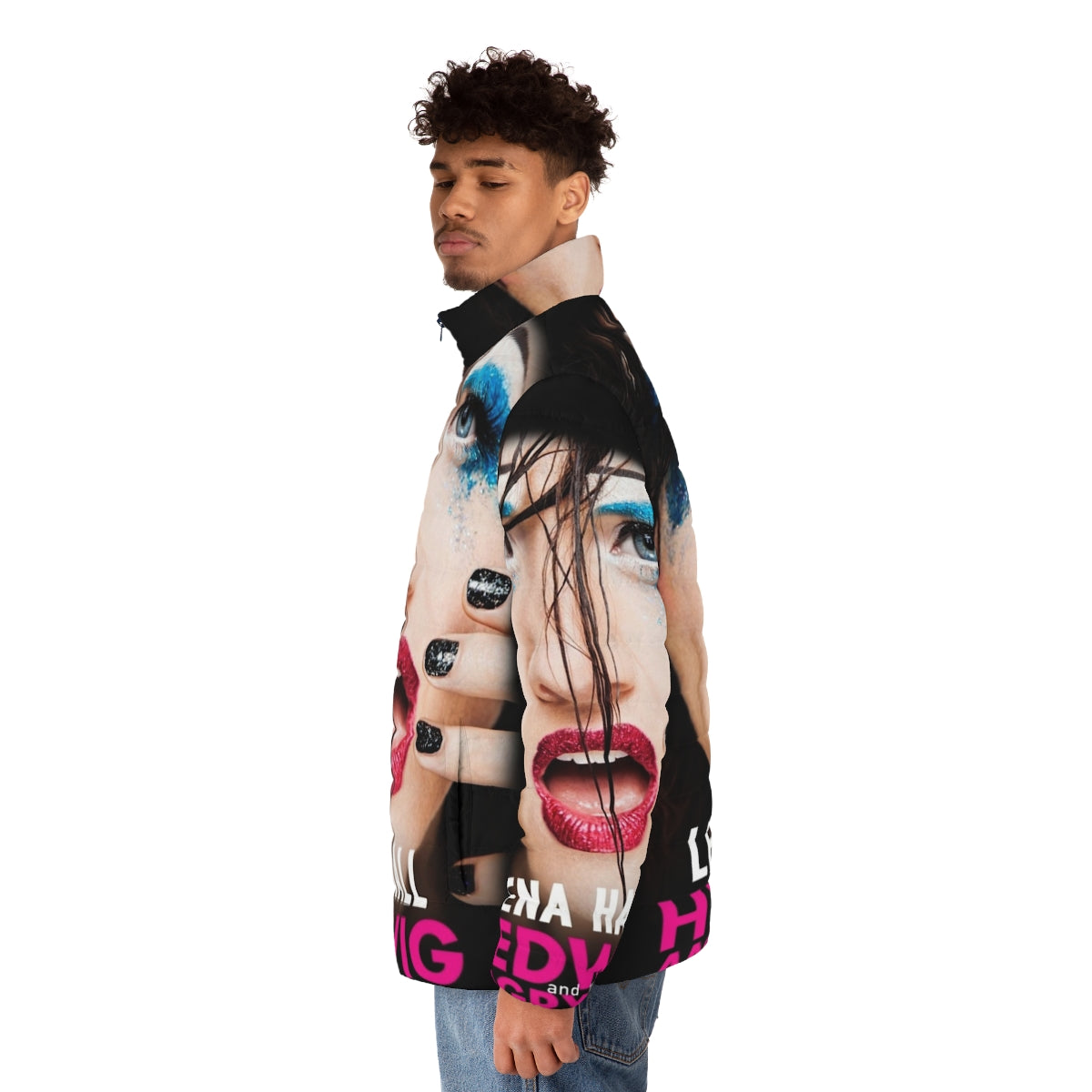 Lena Hall Hedwig Puffer Jacket - men side left