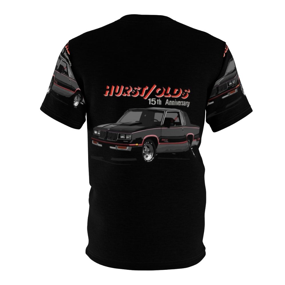 Vintage 1983 Oldsmobile Cutlass inspired t-shirt design - Back