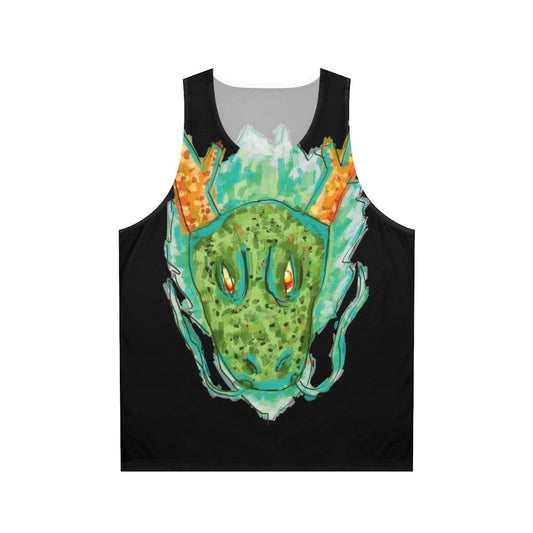 Legendary animals earth dragon unisex tank top