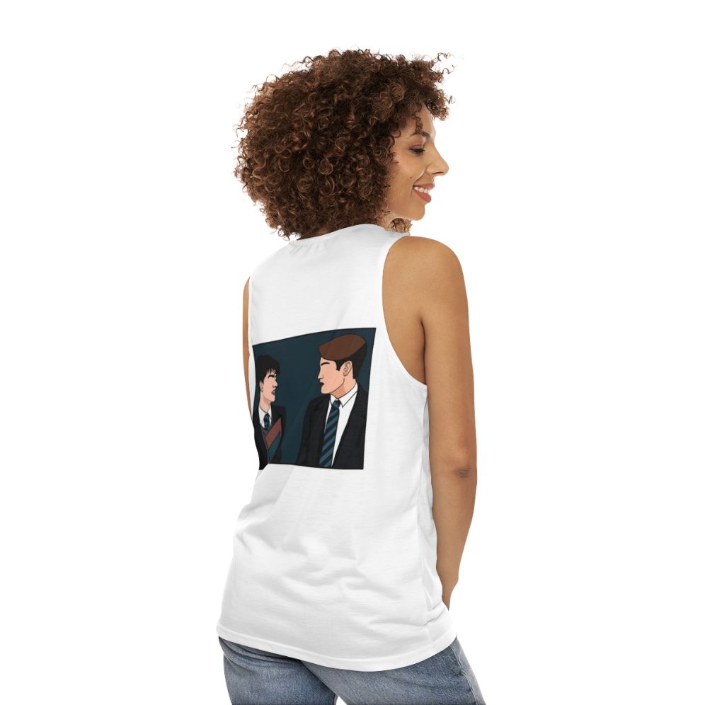 Heartstopper Charlie Spring and Nick Nelson Unisex Tank Top - women back