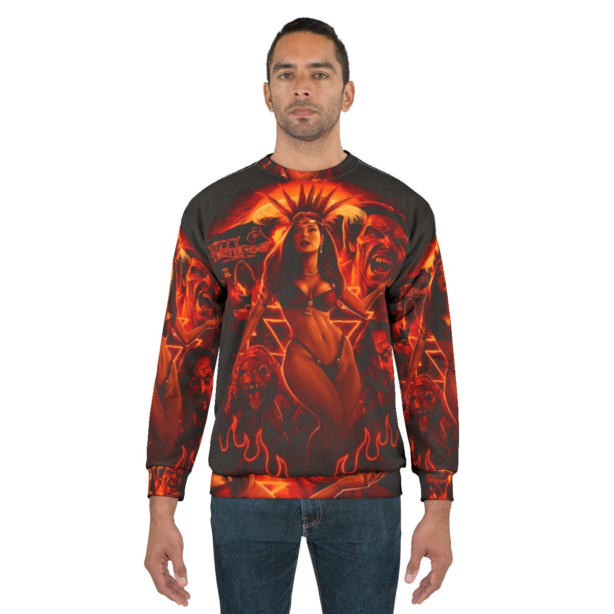 Satanico Pandemonium From Dusk Till Dawn Horror Sweatshirt - men