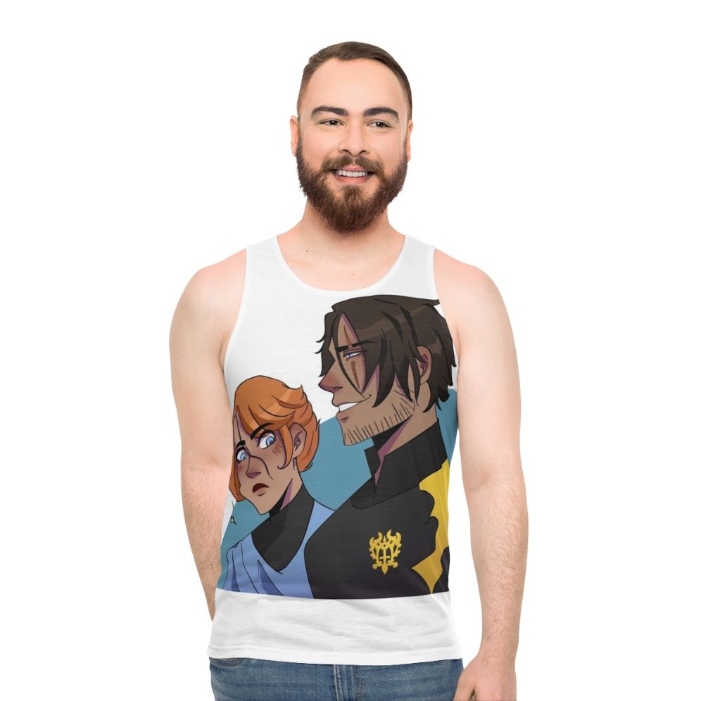 Castlevania Sypha and Trevor Unisex Tank Top - men