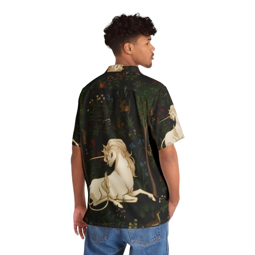 Unicorn Woods Hawaiian Shirt - People Back