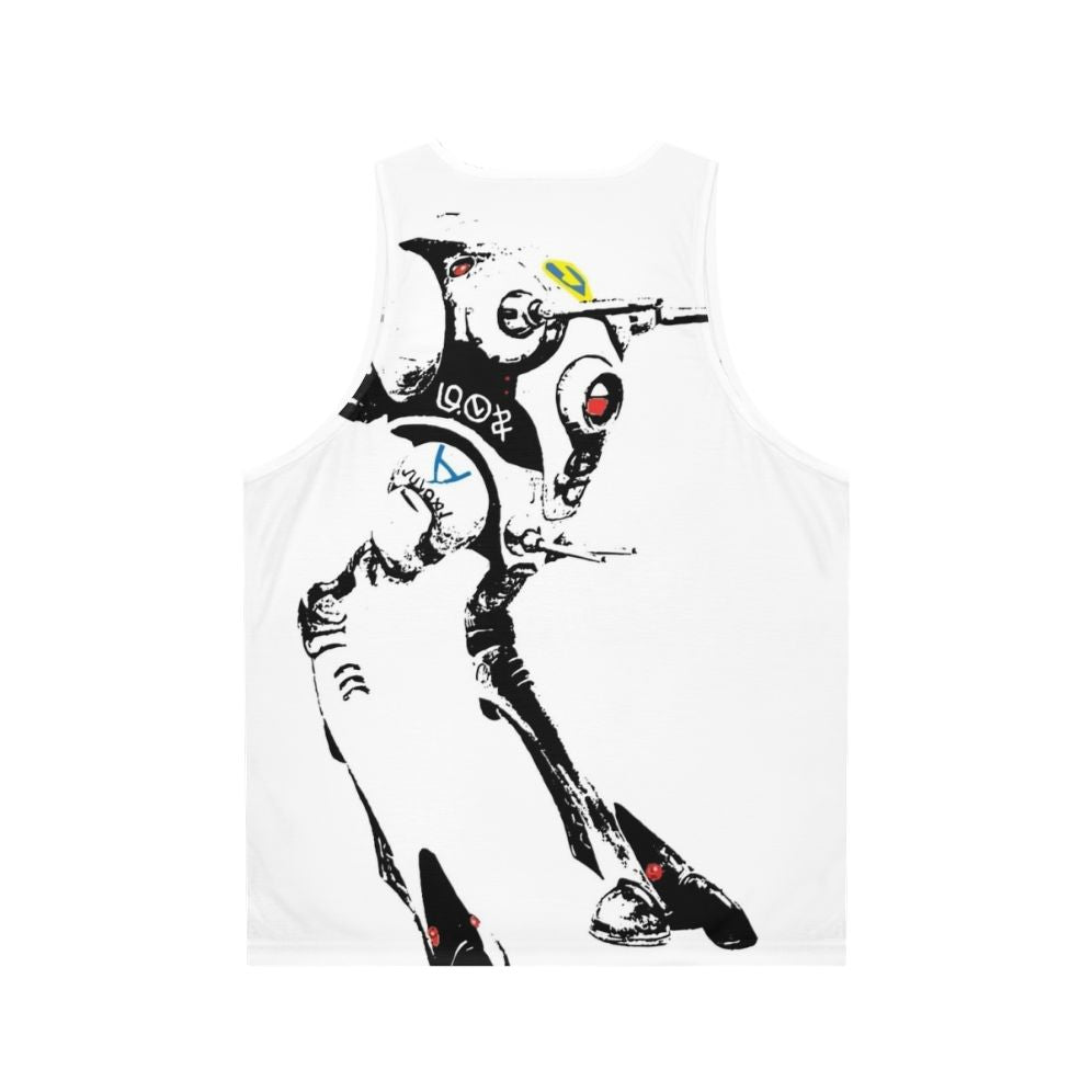 Zentraedi Battle Pod Unisex Tank Top - Back