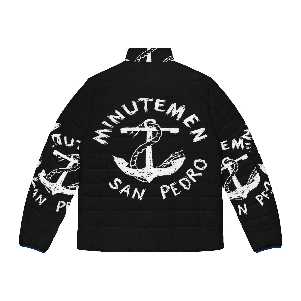 Minutemen San Pedro Vintage Puffer Jacket - Back