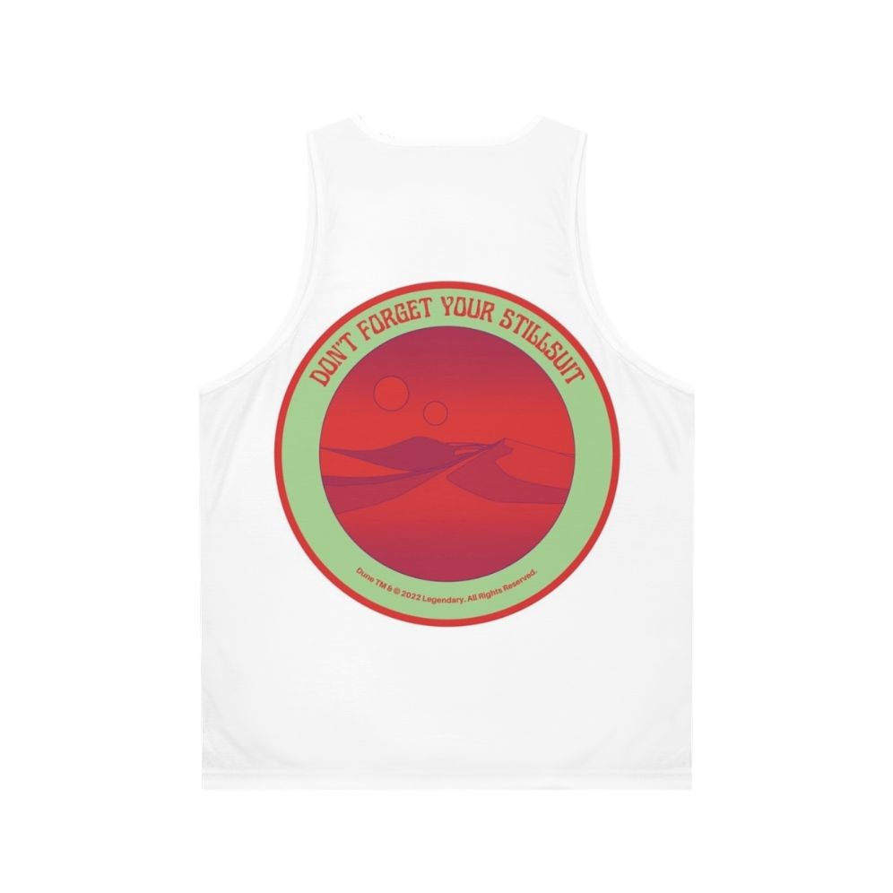 Dune Arrakis Unisex Desert Tank Top - Back