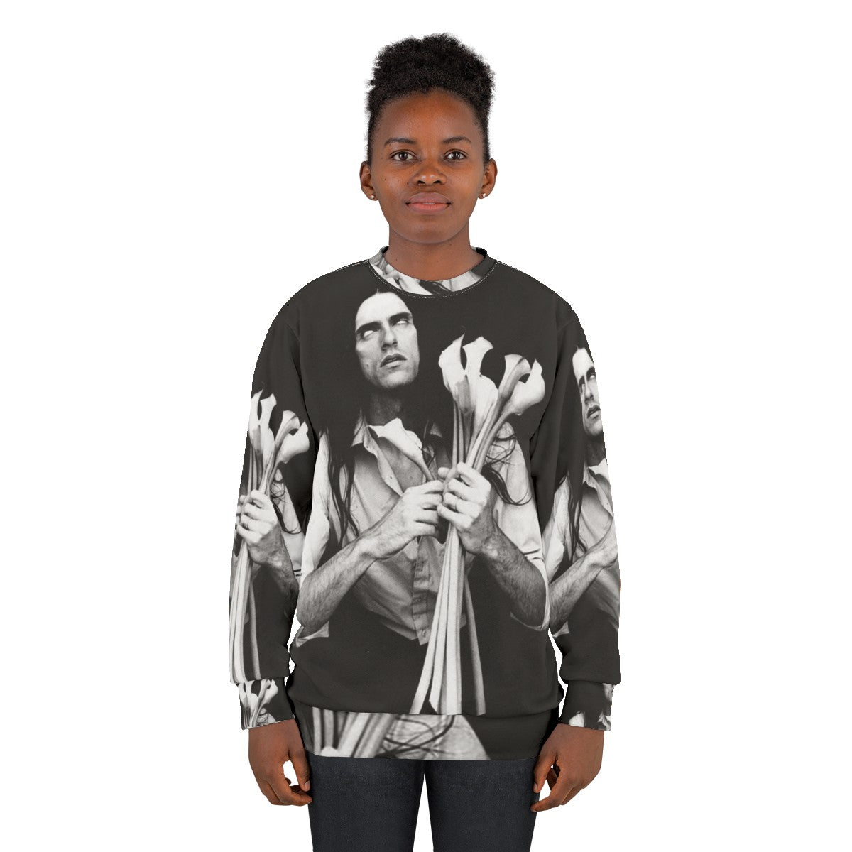 Black and White Steele Tour 2019 Sweatshirt - women