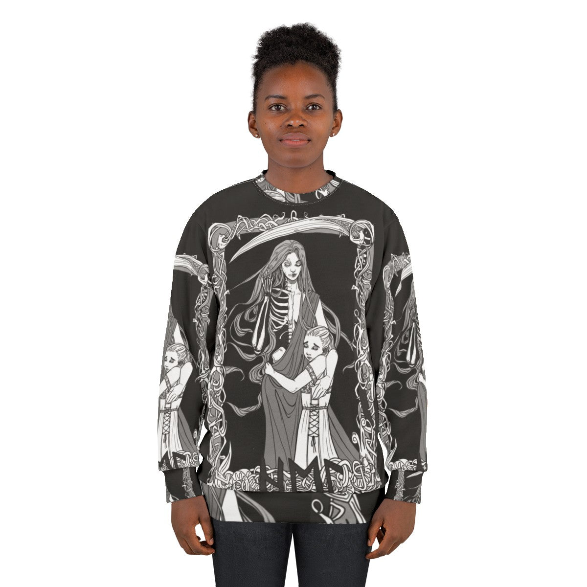 Hel Norse Mythology Pagan Odin Sweatshirt - women