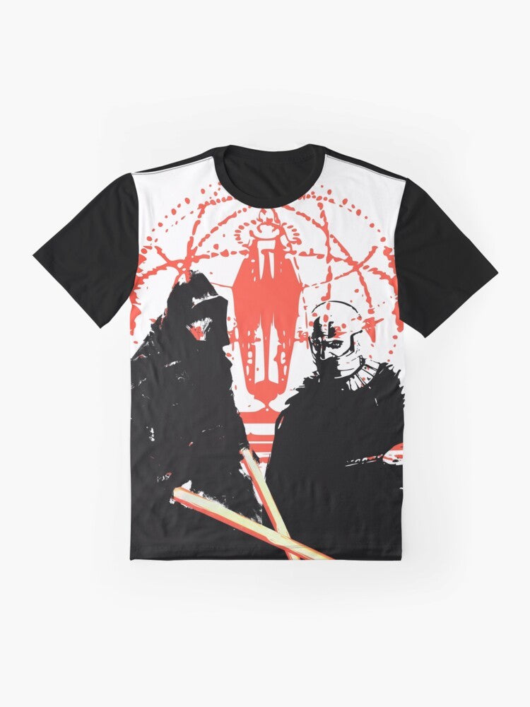 Star Wars Darth Revan and Malak Graphic T-Shirt - Flat lay