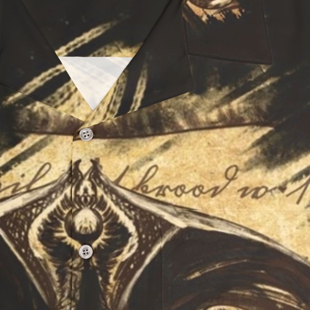 Eldritch God Emeria Hawaiian Shirt - Detail