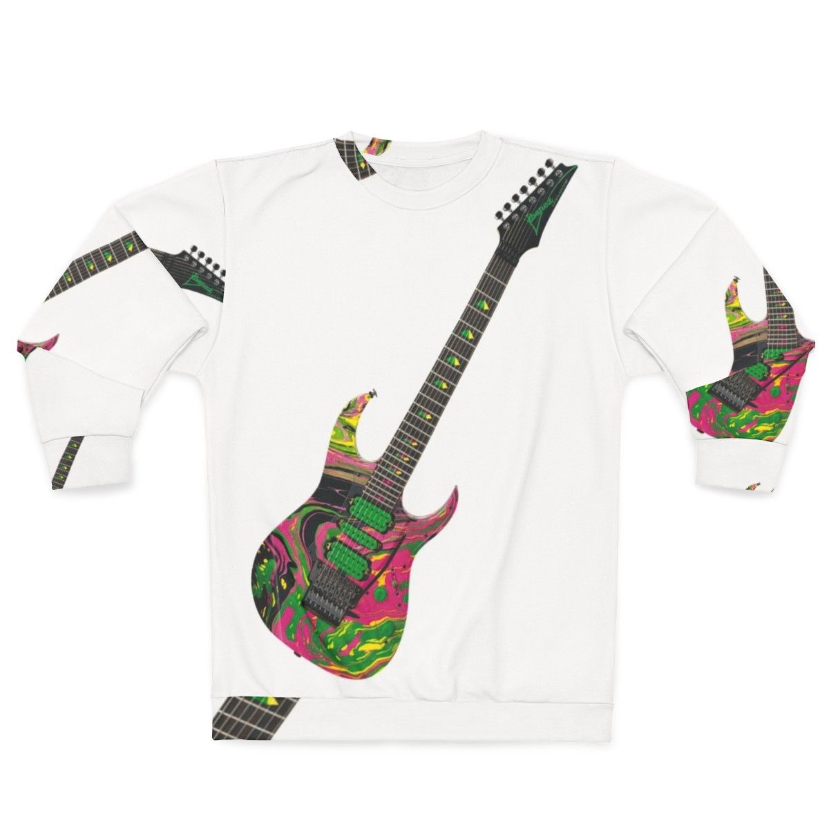 Ibanez Universe UV77 MC Guitar Sweatshirt featuring Steve Vai Passion Warfare design