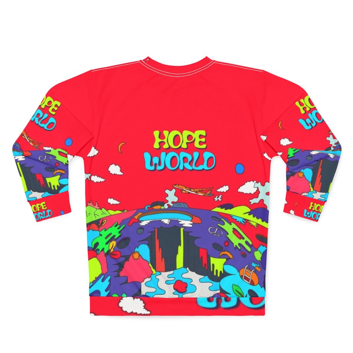 BTS Hope World Sweatshirt featuring J-Hope - Back