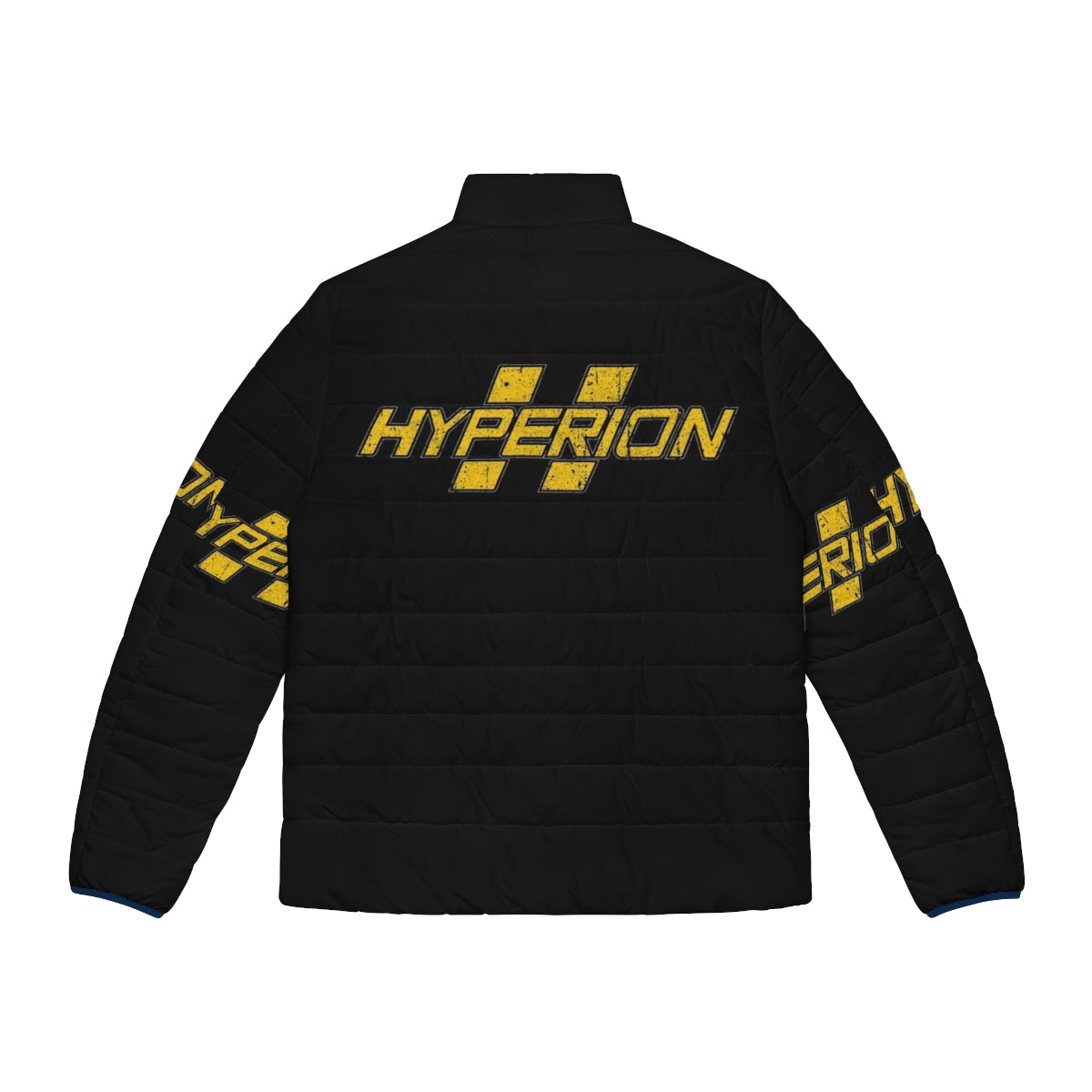 Hyperion Sci-Fi Puffer Jacket for Gamers - Back