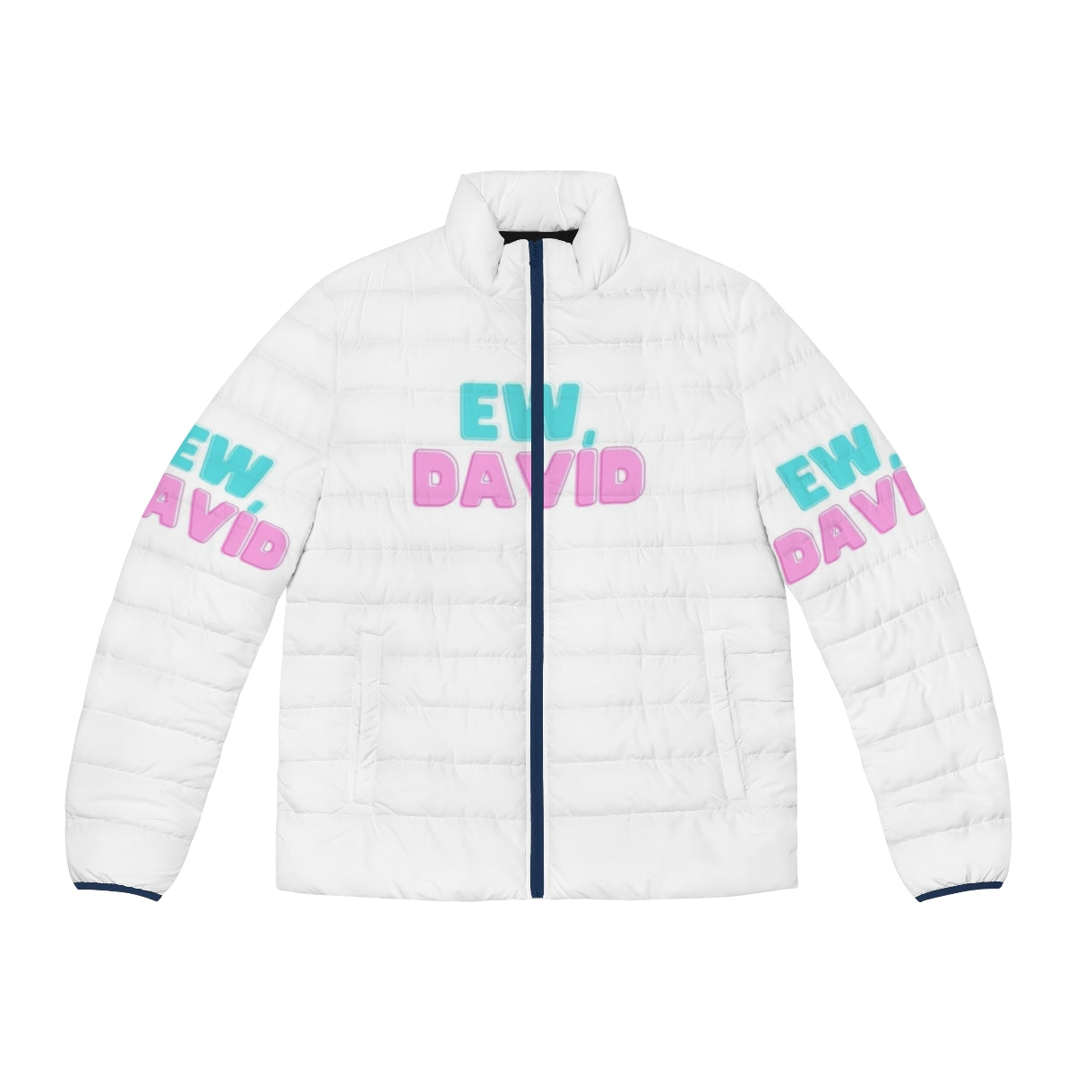 Schitt's Creek "Ew David" Puffer Jacket