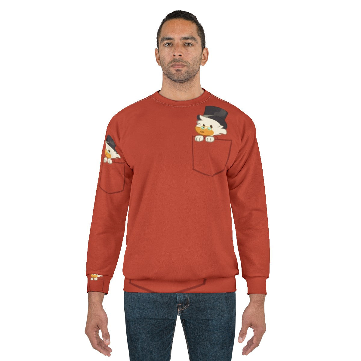 Scrooge McDuck Pocket Sweatshirt - men