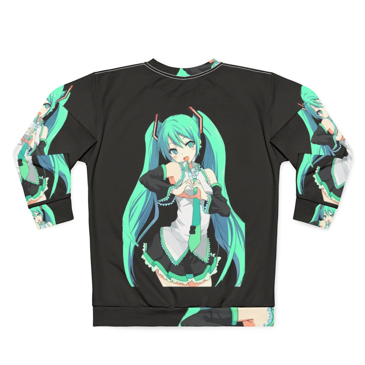 Hatsune Miku Anime Sweatshirt - Back