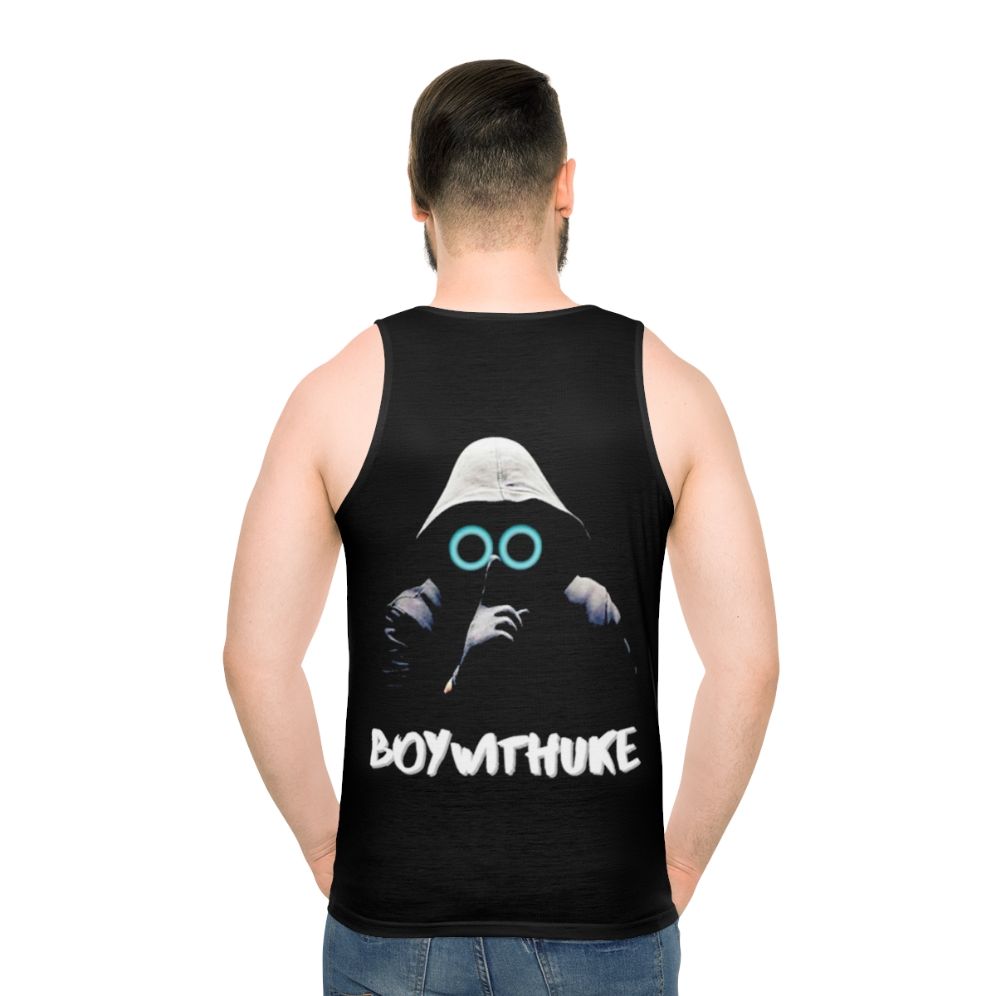 Unisex Toxic Boy with Uke Tank Top - men back