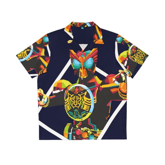 Kamen Rider Ooo Hawaiian Shirt