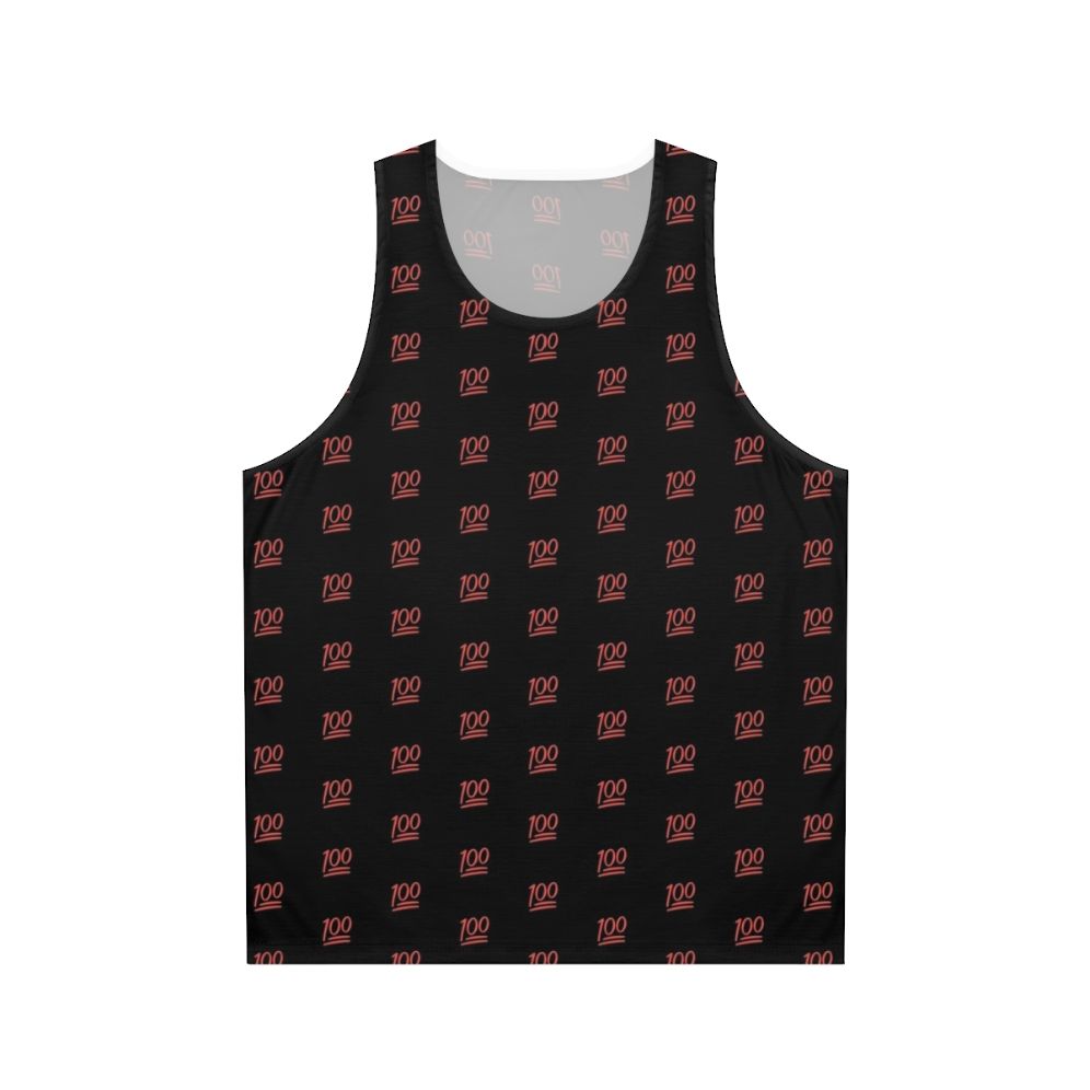 100 Emoji Unisex Tank Top