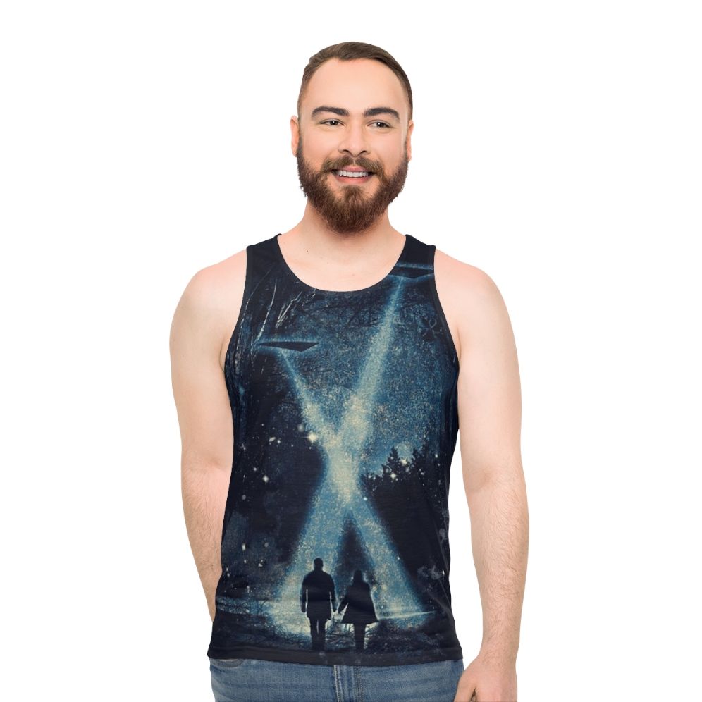 Unisex X-Files Inspired Tank Top - men