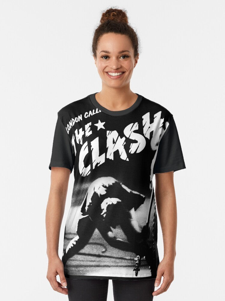 The Clash vintage graphic t-shirt featuring the iconic band logo and artwork - Women