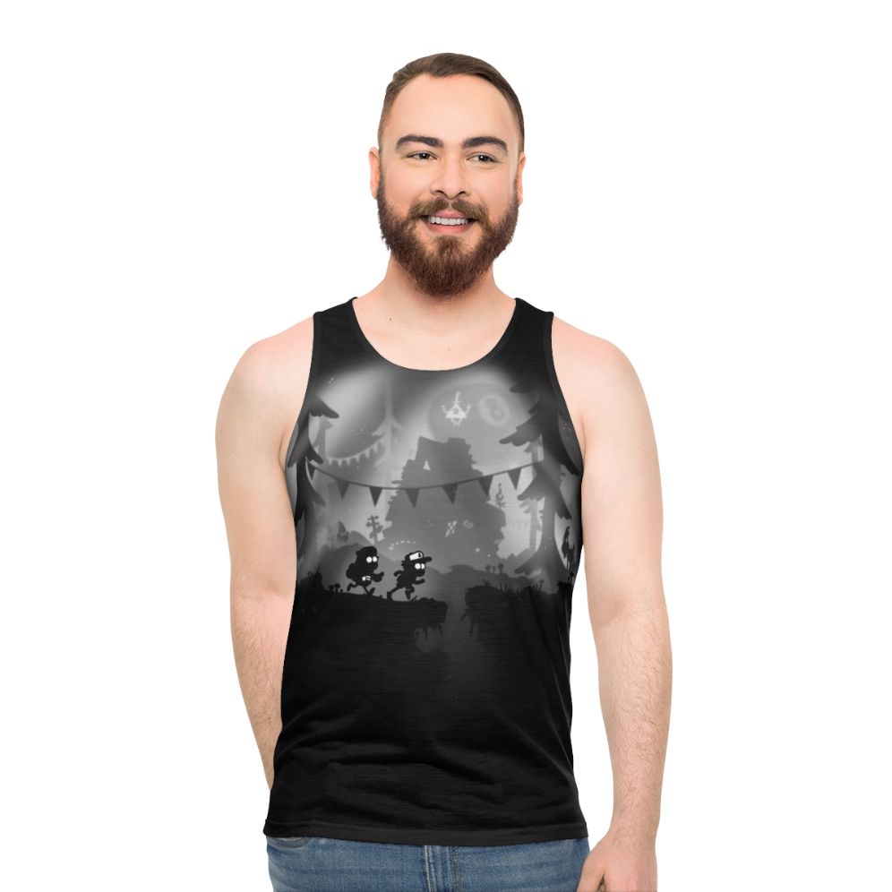 Gravity Falls Dipper and Mabel Unisex Tank Top - men