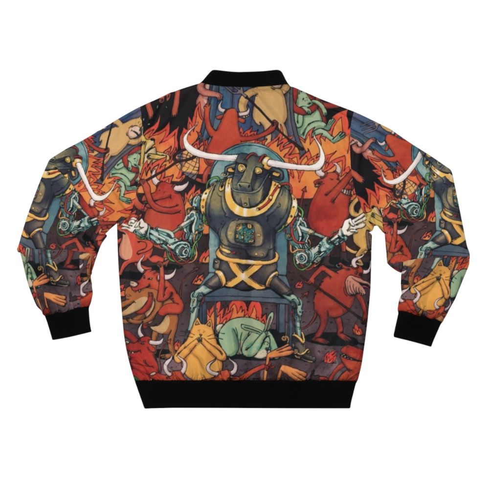 Dance Gavin Dance Sphinxx Afterburner Bomber Jacket - Back