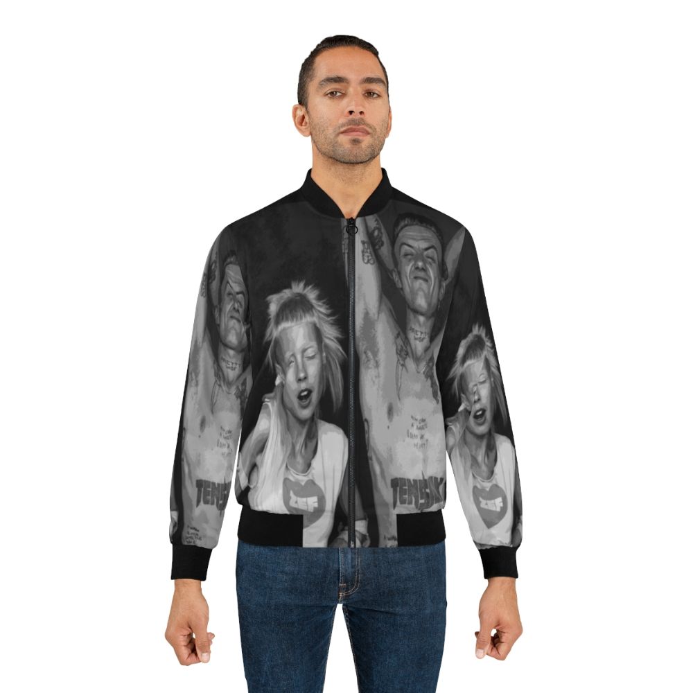 Die Antwoord inspired bomber jacket with zef design - Lifestyle