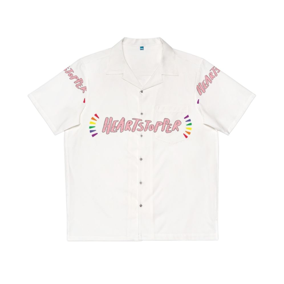 Heartstopper Inspired Hawaiian Shirt with Graphic Design