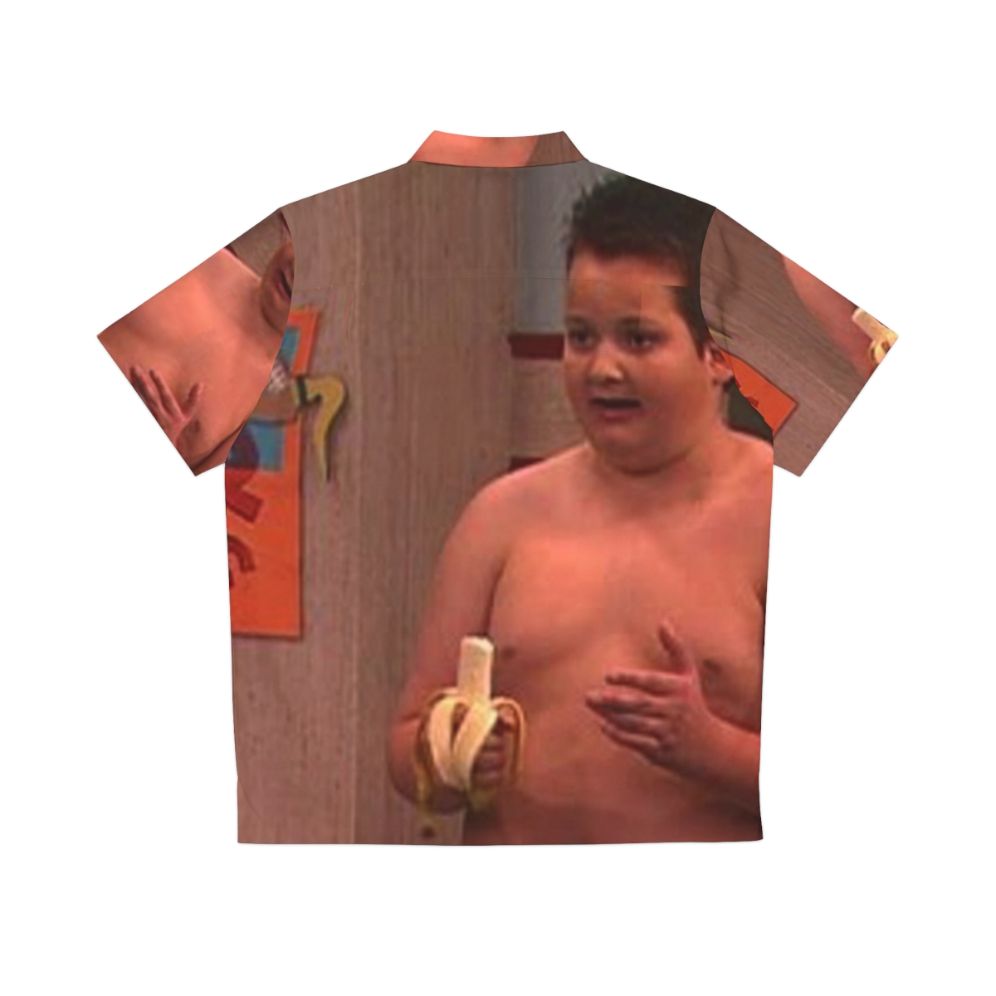 Gibby Hawaiian Shirt, iCarly TV Show Merchandise - Back