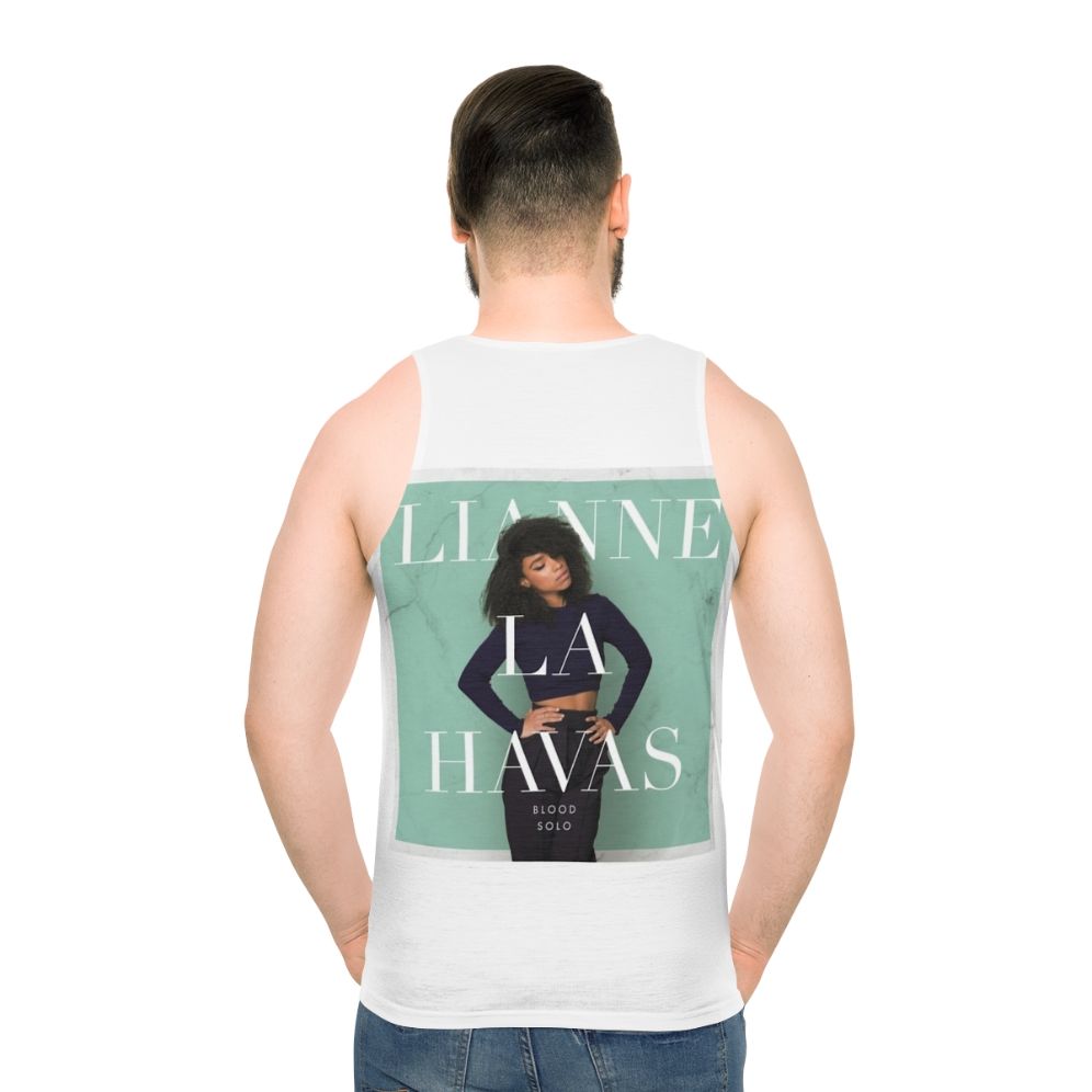 Lianne La Havas Unisex Tank Top - men back