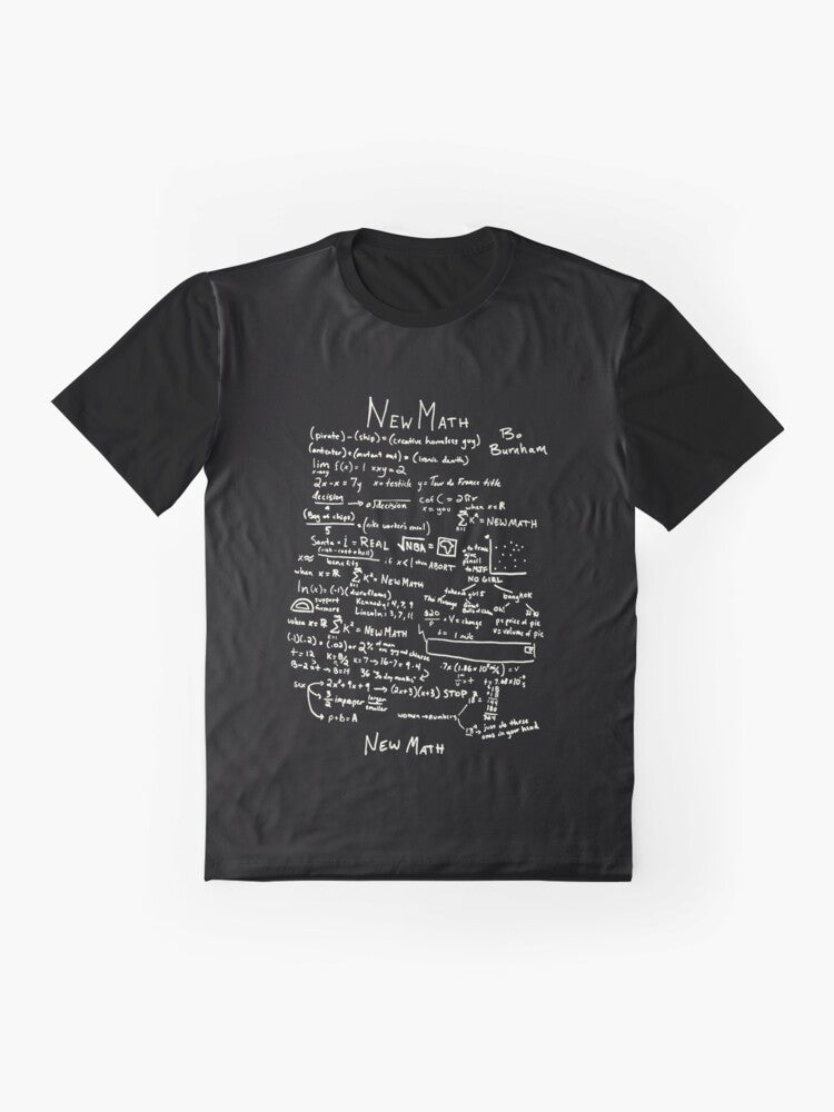 Bo Burnham's New Math Graphic T-Shirt - Flat lay