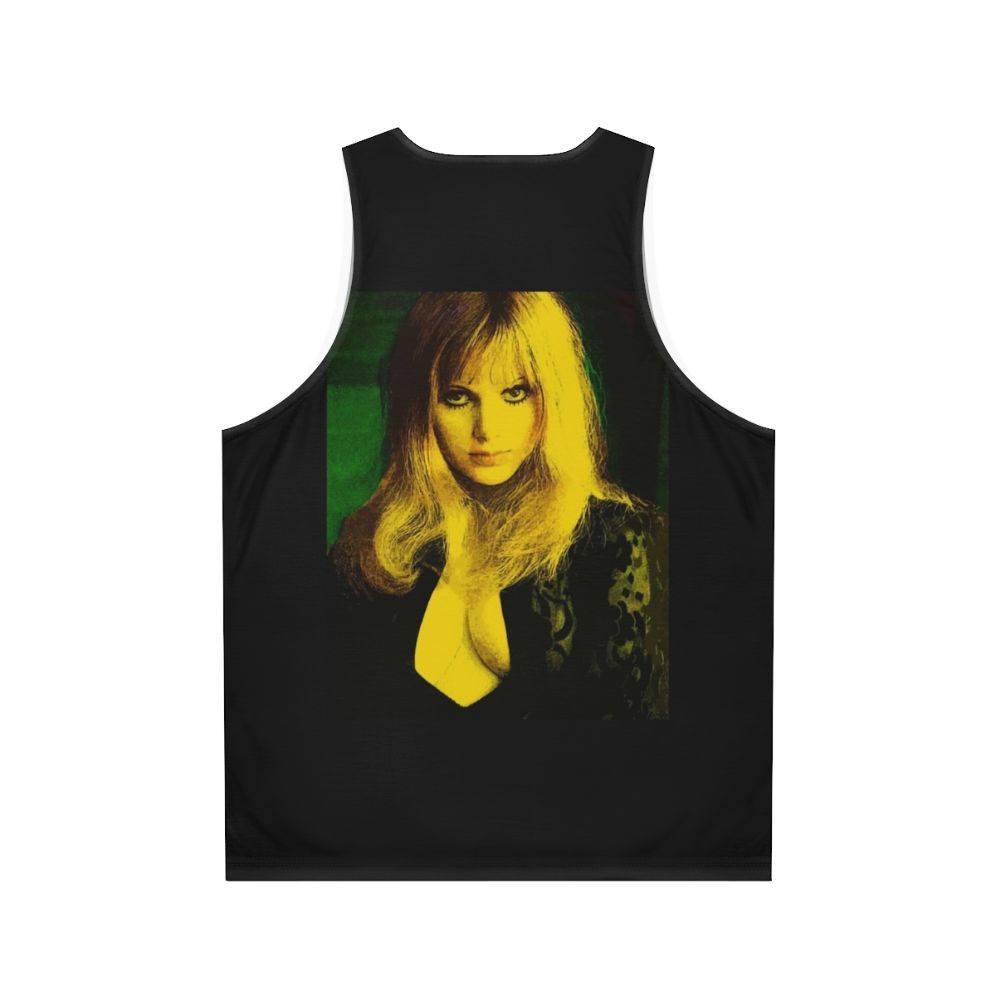 Retro 70s Horror Movies Unisex Tank Top - Back