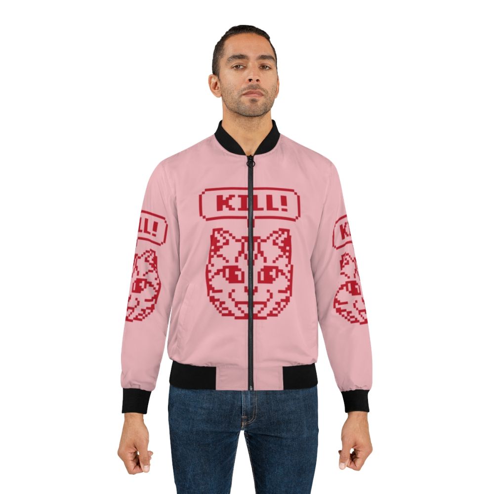 No More Heroes Cat Bomber Jacket - Lifestyle