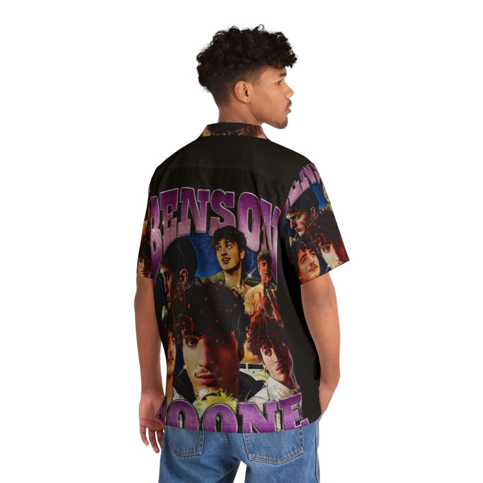 Benson Boone tropical Hawaiian shirt - People Back