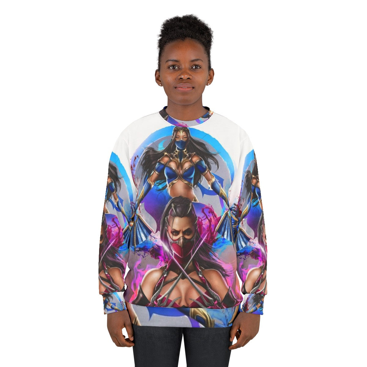 New Era cosplay sweatshirt with fantasy and gaming design - women