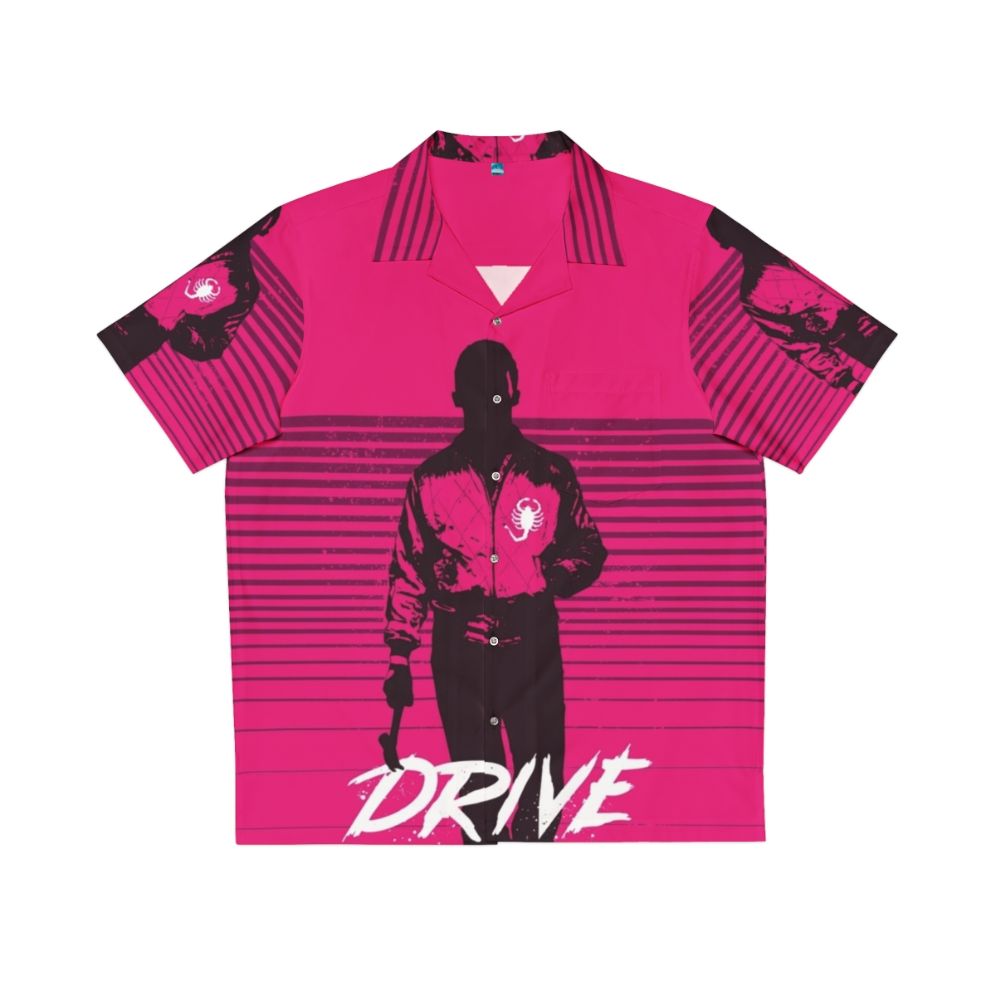 Vintage-style Hawaiian shirt inspired by the movie Drive