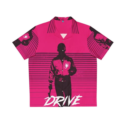 Vintage-style Hawaiian shirt inspired by the movie Drive