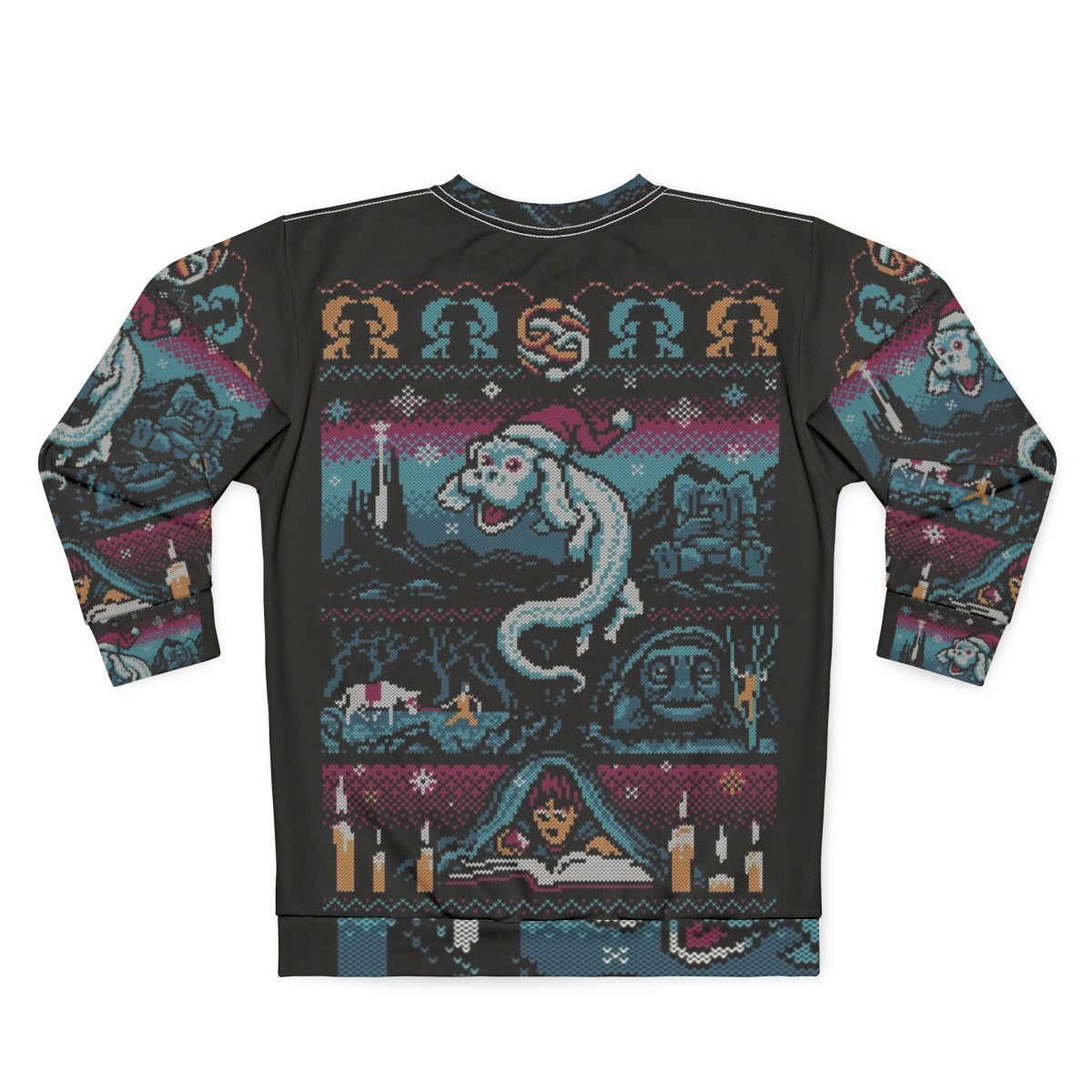 Neverending Story Ugly Christmas Sweater - Back