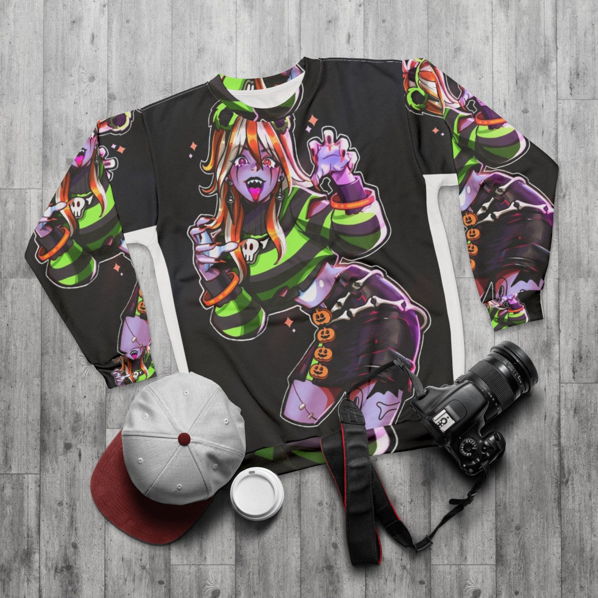 Fortnite Syd Team Leader Gaming Sweatshirt - flat lay