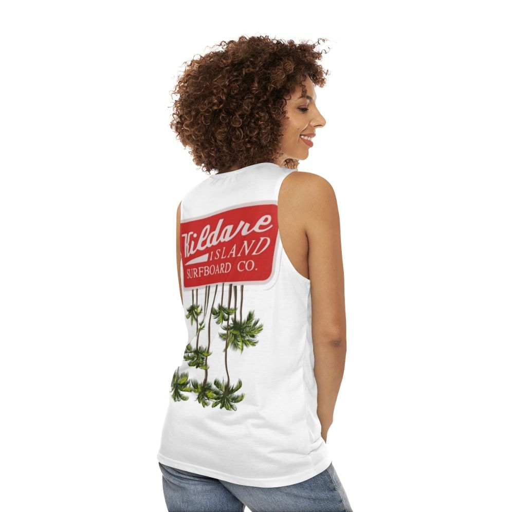 Kildare Island Unisex Tank Top - women back