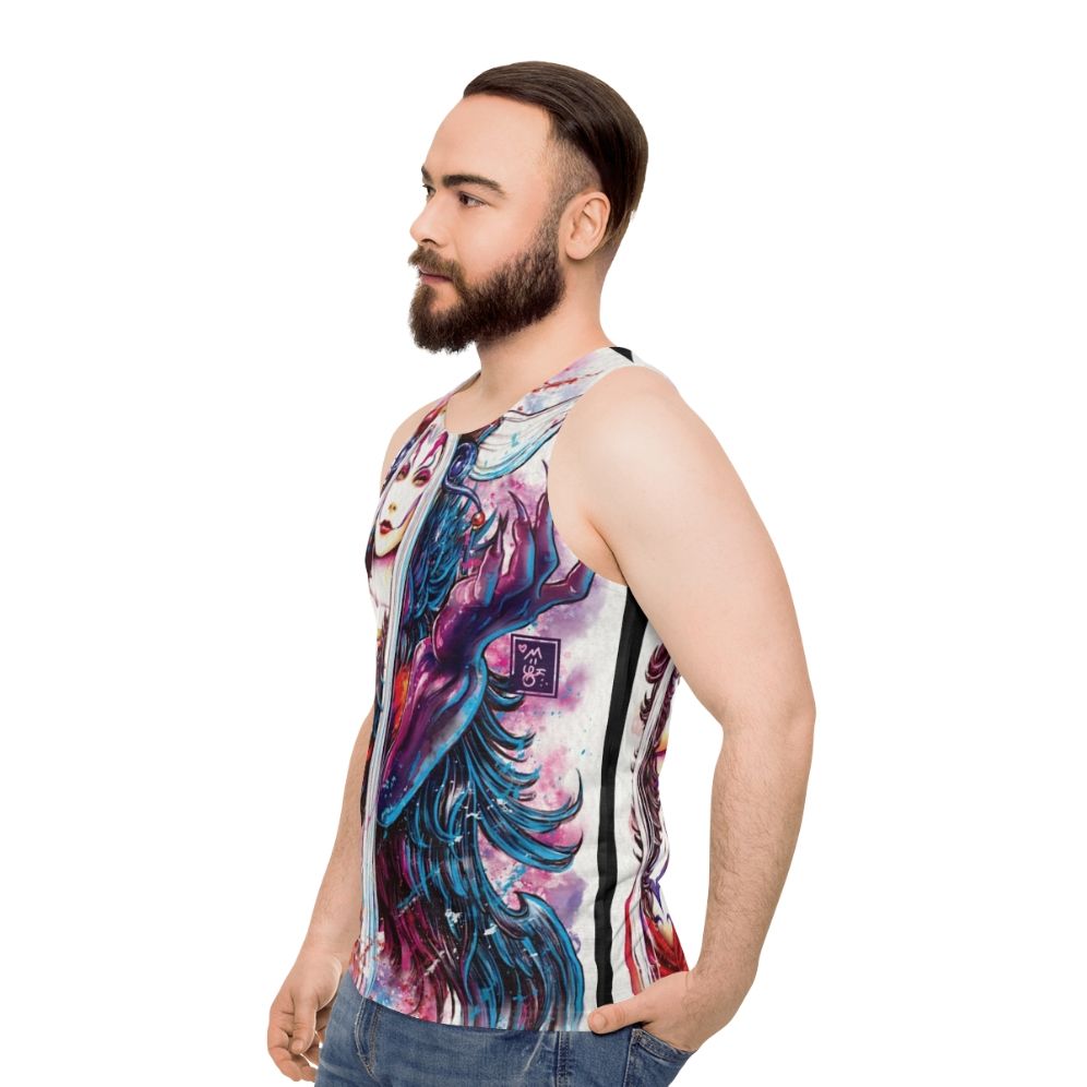 Ultimecia Final Fantasy VIII Unisex Tank Top - men side