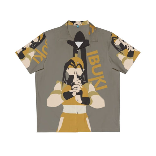 Ibuki Minimalist Vector Hawaiian Shirt for Street Fighter V