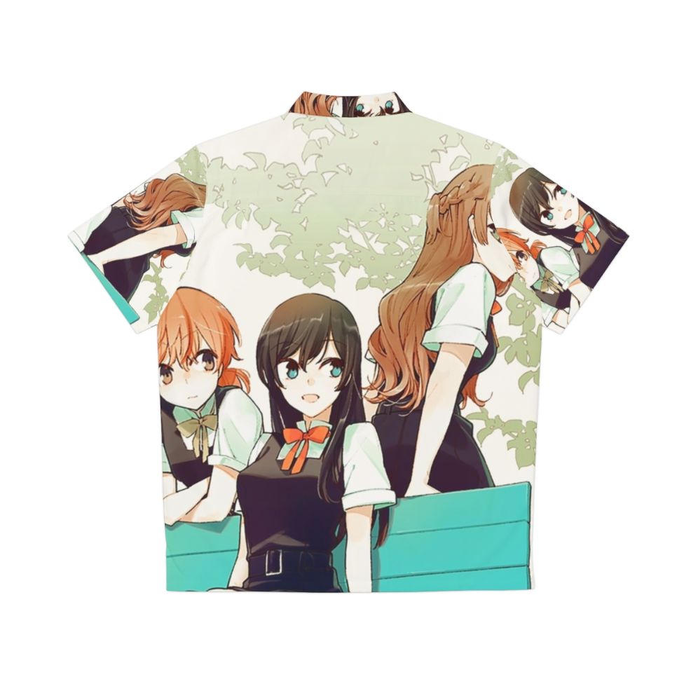 Bloom Into You Yuu Nanami Saeki Inspired Hawaiian Shirt - Back