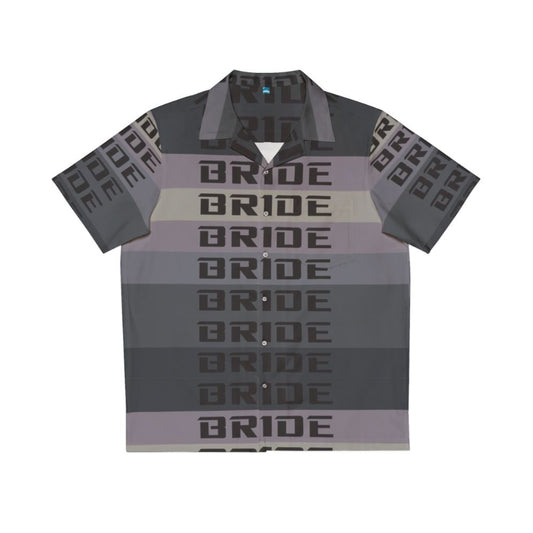 Bride JDM Material Hawaiian Shirt for Car Enthusiasts