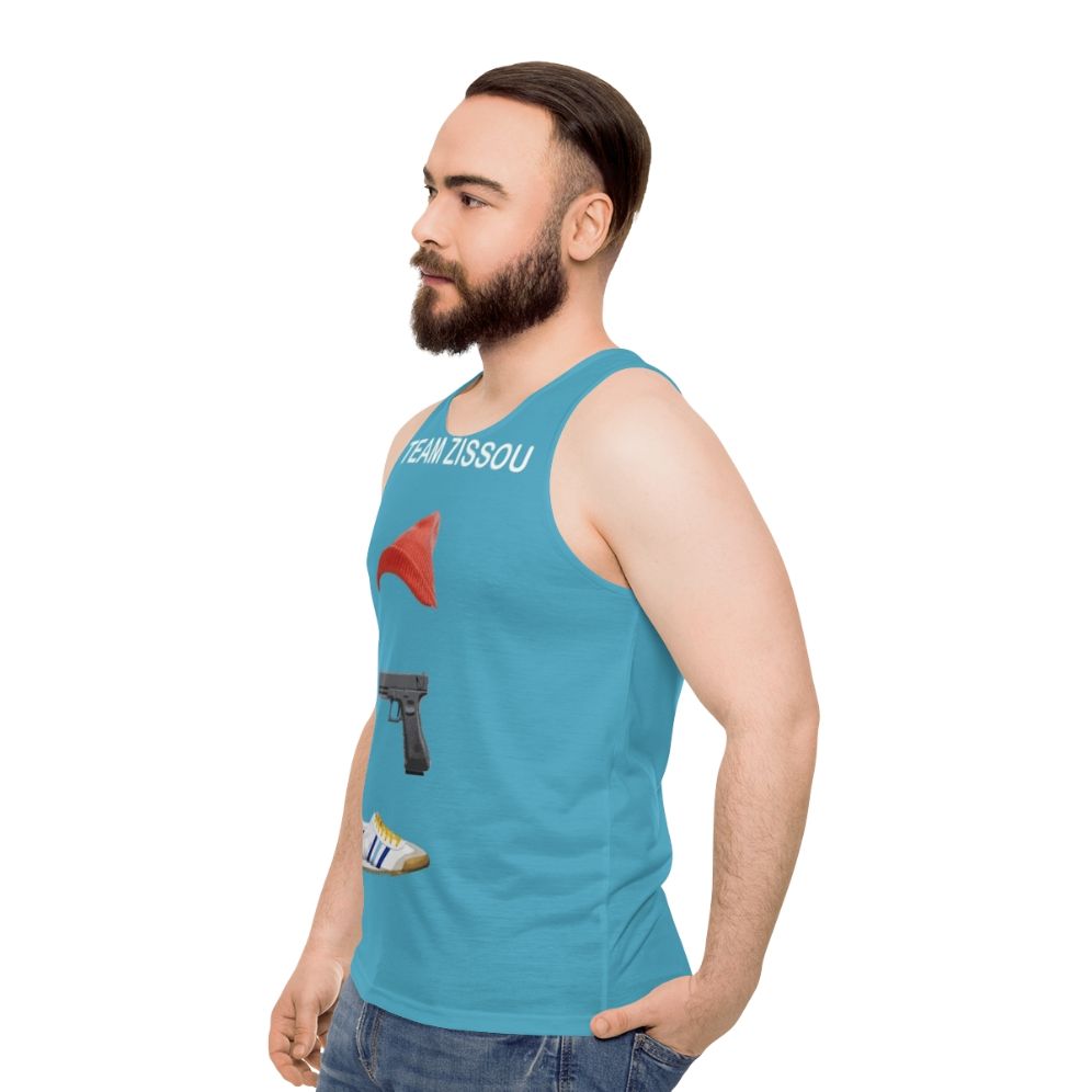 Team Zissou Unisex Tank Top - men side